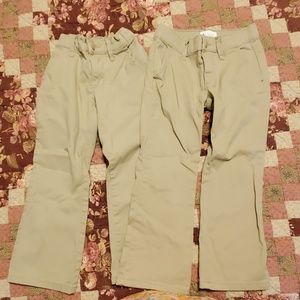2 Pair Size 5 Girls Pants